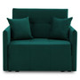 Szétnyitható fotel DRIM80 Zöld 