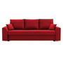 Nagyméretű szétnyitható kanapé PAUL 2 PRO Piros