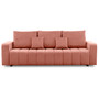 Nagy szétnyitható kanapé Modena I Rózsaszín