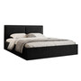 Kárpitozott ágy Soave II 180x200 cm. Fekete - galéria #10