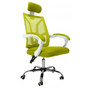 Scorpio irodai szék - fehér/zöld - galéria #2