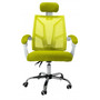 Scorpio irodai szék - fehér/zöld - galéria #1