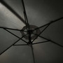 Kerti napernyő Cynia, szürke - galéria #3