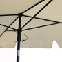 Kerti napernyő Flox, bézs - galéria #2