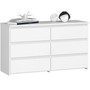 Komoda CL100 6SZ - bílá - galéria #1