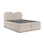 Kárpitozott COMO ágy ágyneműtartóval 160x200 cm - galéria #5