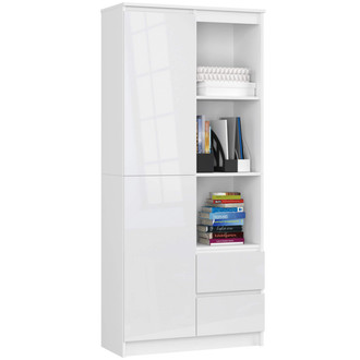 Polc R 80 cm CLP R11 magasfényű fehér