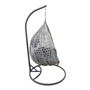 Závěsné křeslo ARUBA - šedá - galéria #3