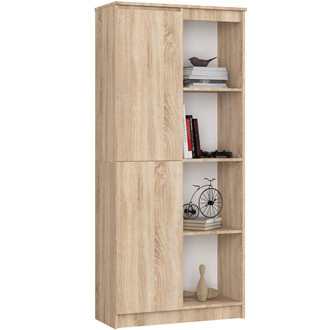 R 80 cm 1 ajtós 4 polcos Sonoma tölgy polc.